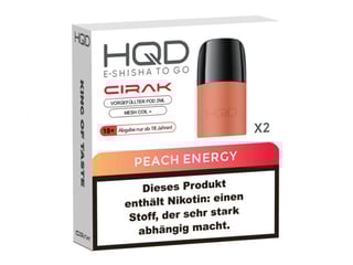 HQD Cirak Pod - Peach Energy