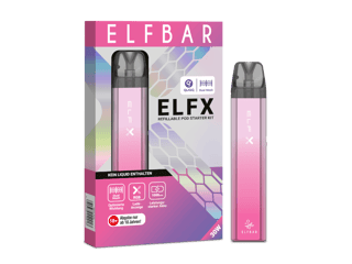 Elfbar Elfx - silver pink
