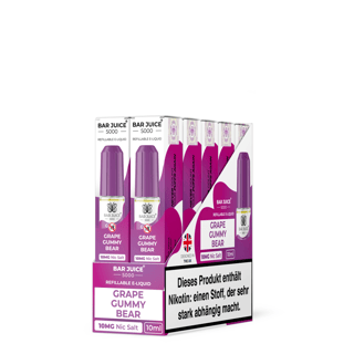 Bar Juice 5000 - Grape Gummy Bear 10mg/ml NicSalt
