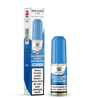 Bar Juice 5000 - Blueberry  Cherry Cranberry 20mg/ml NicSalt