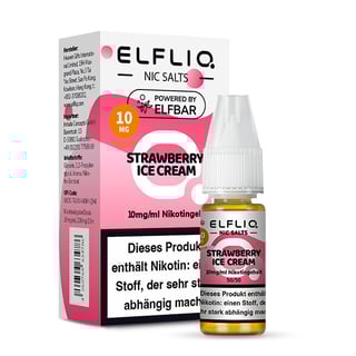 ELFLIQ - Strawberry Ice Cream 10mg/ml