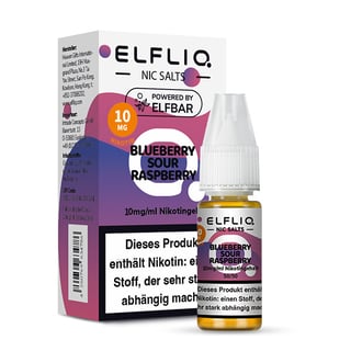 ELFLIQ - Blueberry Sour Raspberry 10mg/ml