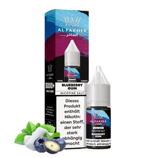 Al Fakher Liquid - Blueberry Gum 20mg/ml