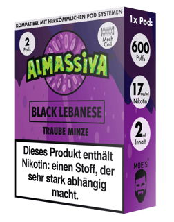 Al Massiva Pod - Black Lebanese