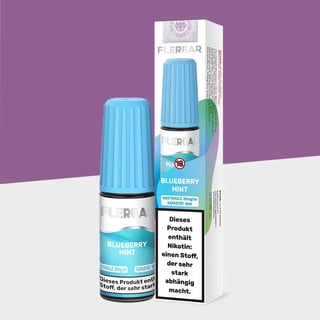 Flerbar Liquid - Blueberry Mint 20mg/ml Nikotinsalz