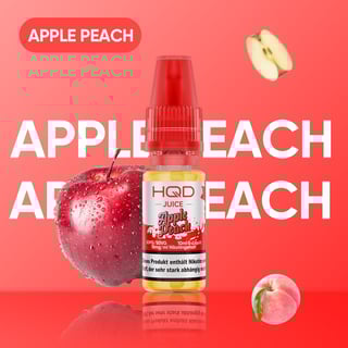 HQD Juice - Apple Peach 18mg/ml Nikotinsalz