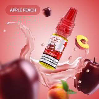 HQD Juice - Apple Peach 18mg/ml Nikotinsalz