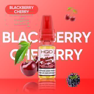 HQD Juice - Blackberry Cherry 18mg/ml Nikotinsalz