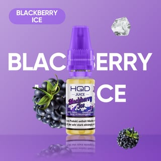 HQD Juice - Blackberry Ice 18mg/ml Nikotinsalz