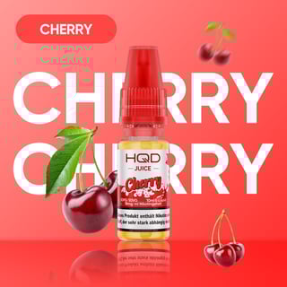 HQD Juice - Cherry 18mg/ml Nikotinsalz