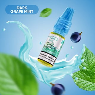 HQD Juice - Dark Grape Mint 18mg/ml Nikotinsalz