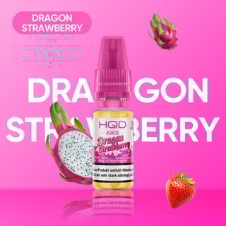 HQD Juice - Dragon Strawberry 18mg/ml Nikotinsalz