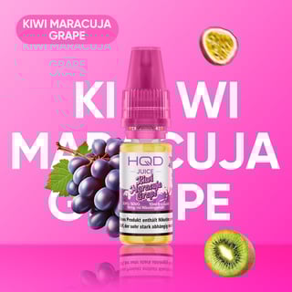 HQD Juice - Kiwi Maracuja Grape 18mg/ml Nikotinsalz