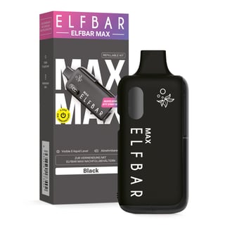 Elfbar MAX Akku 650 mAh - Schwarz