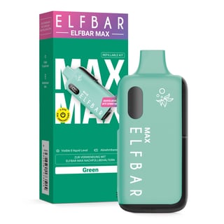 Elfbar MAX Akku 650 mAh - Gr&uuml;n