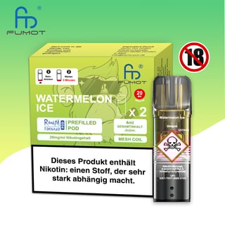 RandM Tornado Pods - Watermelon Ice (2er Pack)