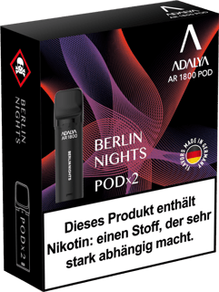 Adalya Alpha Pod - Berlin Nights (2er Pack)