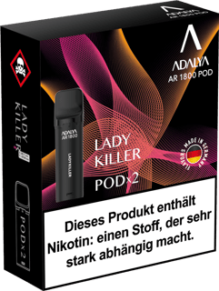 Adalya Alpha Pod - Lady Killer (2er Pack)