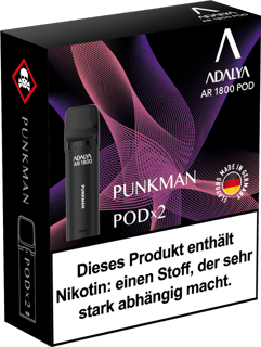 Adalya Alpha Pod - Punkman (2er Pack)