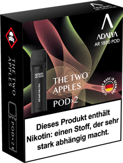 Adalya Alpha Pod - The Two Apples (2er Pack)