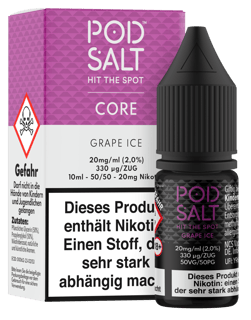 Pod Salt Core Serie - Grape Ice 20mg/ml Nikotinsalz