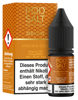 Pod Salt Origin Serie - Virginia Gold 11mg/ml