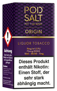 Pod Salt Origin Serie - Liqour Tobacco 11mg/ml