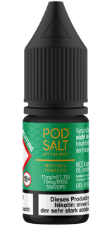 Pod Salt Origin Serie - Menthol Tobacco 11mg/ml