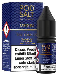 Pod Salt Origin Serie - True Tobacco 11mg/ml