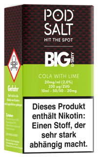 Pod Salt Fusion Serie - Cola with Lime 20mg/ml