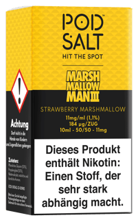 Pod Salt Fusion Serie - Marshmallow Man 3 11mg/ml