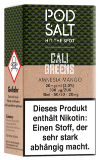 Pod Salt Fusion Serie - Amnesia Mango 20mg/ml