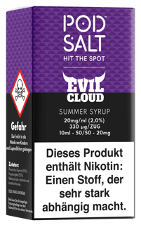 Pod Salt Fusion Serie - Summer Syrup 20mg/ml