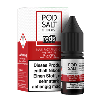 Pod Salt Fusion Serie - Blue Razapple Ice 11mg/ml