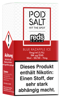 Pod Salt Fusion Serie - Blue Razapple Ice 11mg/ml