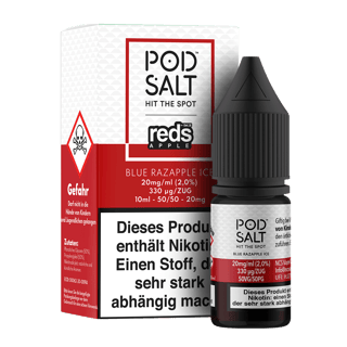 Pod Salt Fusion Serie - Blue Razapple Ice 20mg/ml