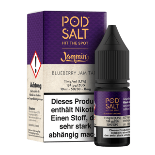 Pod Salt Fusion Serie - Blueberry Jam Tart 11mg/ml