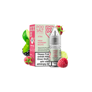 Pod Salt Xtra Serie - Fresh Raspberry Mojito 20mg/ml