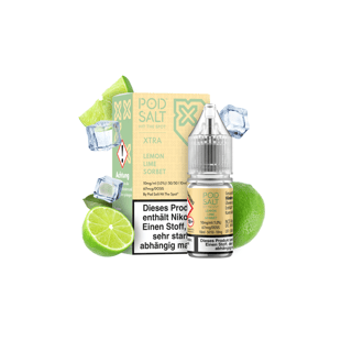 Pod Salt Xtra Serie - Lemon Lime Sorbet 10mg/ml
