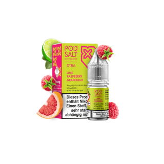 Pod Salt Xtra Serie - Lime Raspberry Grapefruit 10mg/ml