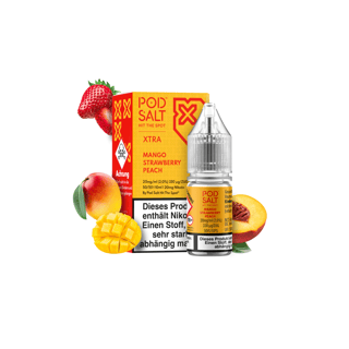 Pod Salt Xtra Serie - Mango Strawberry Peach 20mg/ml