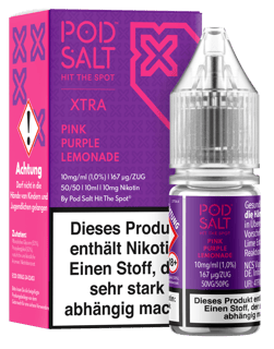 Pod Salt Xtra Serie - Pink Purple Lemonade 10mg/ml