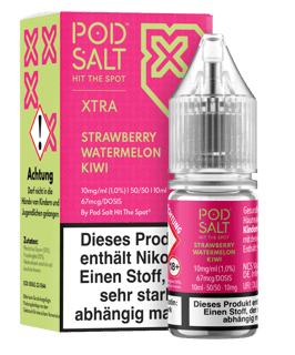 Pod Salt Xtra Serie - Strawberry Watermelon Kiwi 10mg/ml