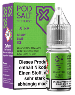Pod Salt Xtra Serie - Berry Lime Ice 20mg/ml