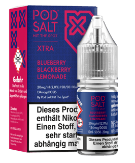 Pod Salt Xtra Serie - Blueberry Blackberry Lemonade 20mg/ml