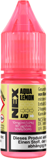 NexLiq NicSalts - Aqua Lemon 10mg/ml