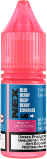 NexLiq NicSalts - Blueberry Raspberry Lemonade Nikotinfrei