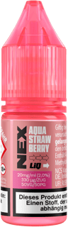 NexLiq NicSalts - Aqua Strawberry 20mg/ml
