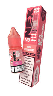 NexLiq NicSalts - Aqua Strawberry Nikotinfrei