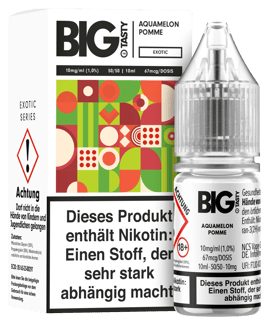 Big Tasty NicSalts - Aquamelon Pomegranate 10mg/ml